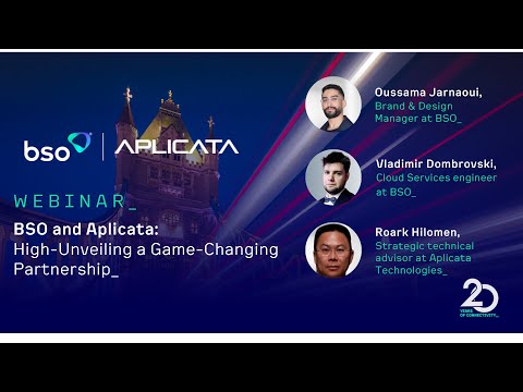 Revolutionizing Industry: The BSO &amp; Aplicata Technologies Strategic Alliance Webinar