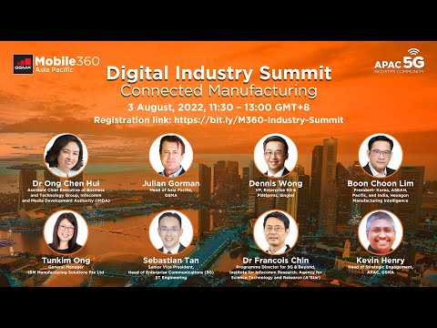 Mobile 360 APAC Day 2 Digital Industry Summit - Connected Manufacturing