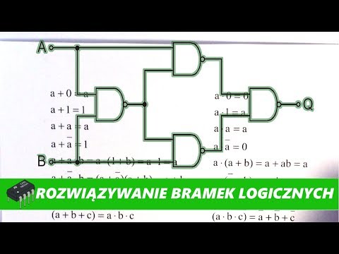 [Podstawy] #34 - Jak rozwiązywać bramki logiczne? Twierdzenia algebry bool&#039;a.