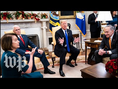 Watch the full, on-camera shouting match between Trump, Pelosi and Schumer | The Washington Post