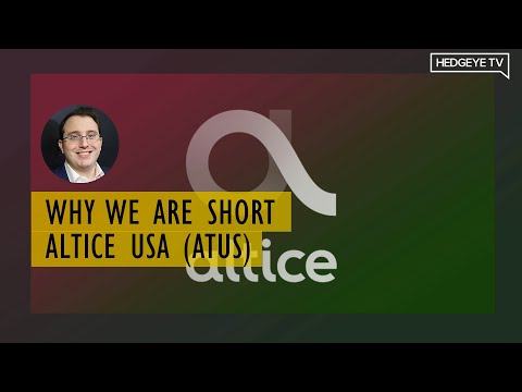 Why We Are Short Altice USA (ATUS)