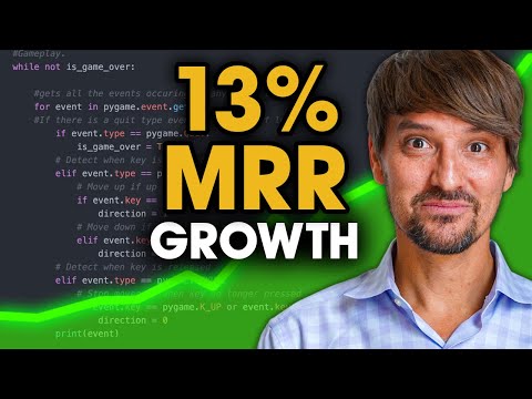 I Grew This SaaS by 13% Every Month for 13 Months (Self-Funded SaaS)