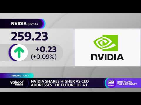 Nvidia stock surges as CEO addresses the future of AI