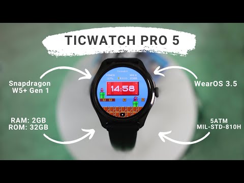 TicWatch Pro 5 - wszystko co musisz wiedzieć przed zakupem! ✅