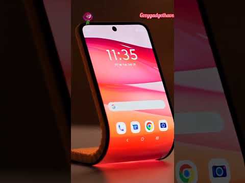 &quot;Motorola Unveils Revolutionary Concept Phone with Wraparound Display at Lenovo Tech World 2023&quot;