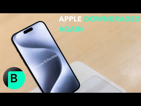 Apple Downgraded Again | Bloomberg Technology