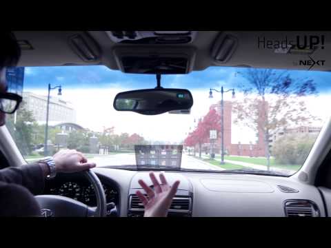 HeadsUP! - Smartphone linked windshield HUD