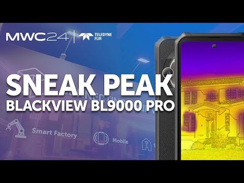 Blackview BL9000 Pro - Live at Mobile World Congress 2024 with Teledyne FLIR