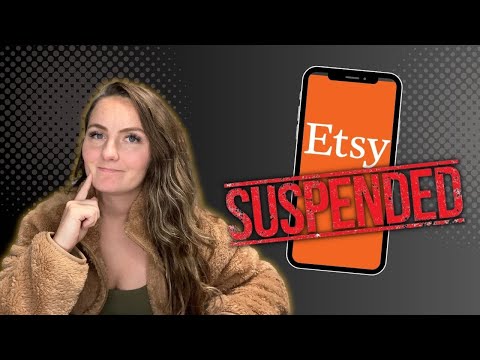 How To Get Your Etsy Account BACK If It Was Suspended For No Reason! 😡