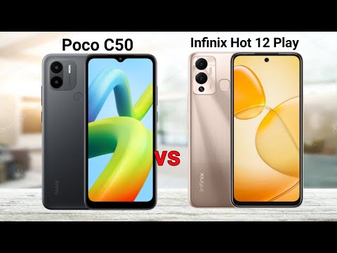 Poco C50 vs Infinix Hot 12 Play