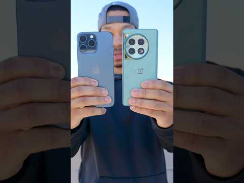 OnePlus 12 VS Iphone 15 Pro Max - Camera Zoom Test!