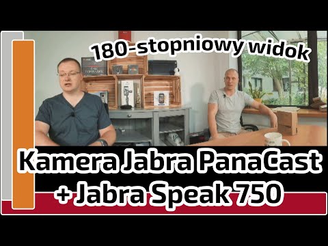 Kamera konferencyjna Jabra PanaCast MS 4K/180 + Jabra Speak 750 MS Teams - 180 stopniowy widok