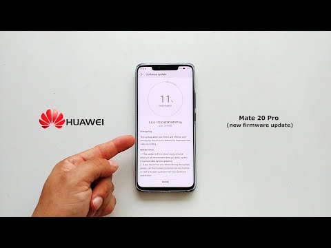 Huawei Mate 20 Pro new firmware update (9.0.0.122)