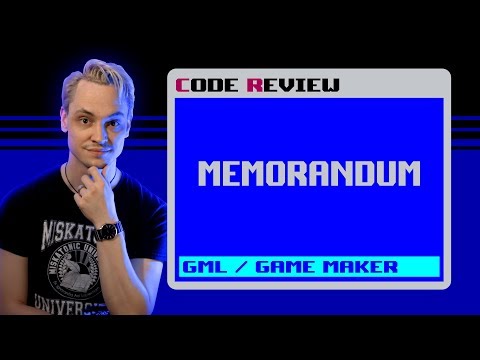 Code Review of “Memorandum” (GML - Game Maker Language)