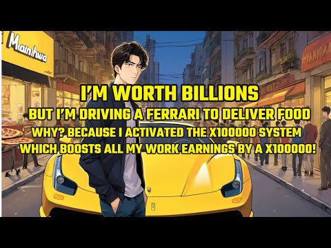 I’m Worth Billions,Yet Im Driving a Ferrari to Deliver Food.Because I GOT the X100000 Earning System