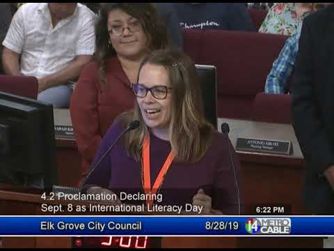 Elk Grove City Council - August 28, 2019