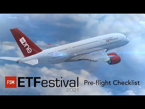 FSM ETFestival 2021 - Pre-flight Checklist (Part 1)