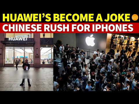 Huawei Has Become a JOKE! iPhone 15 Is Wildly in Demand in China, While Mate 60 Is Left Untouched