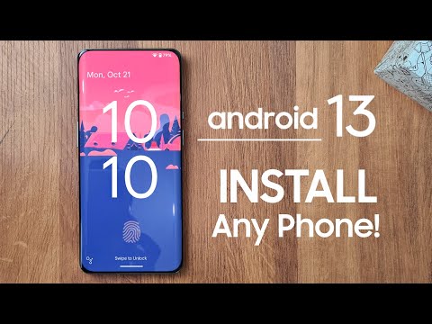 Google Android 13 - How to INSTALL it on Any Smartphone