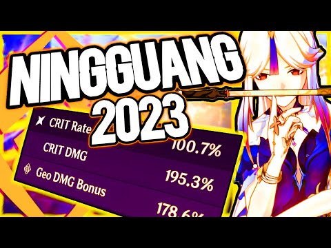 UPDATED 2023 NINGGUANG Build Genshin Impact ARCHON !