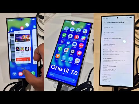 Samsung One UI 7.0 Android 15 - OFFICIAL Hands-On and First Look!