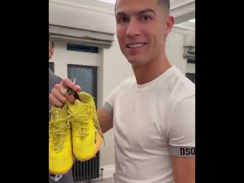 Cristiano Ronaldo gifted Piers Morgan&#039;s son his Nike boots