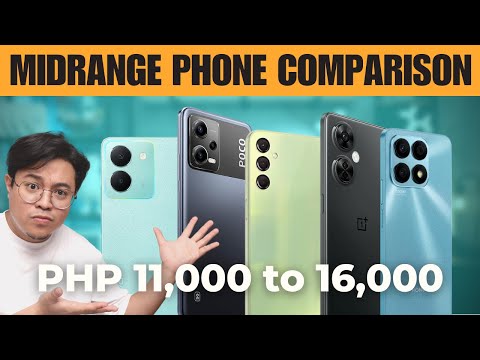 BEST AFFORDABLE MIDRANGE PHONE of 2023 for you! Comparison of P 11K to 16K Phones