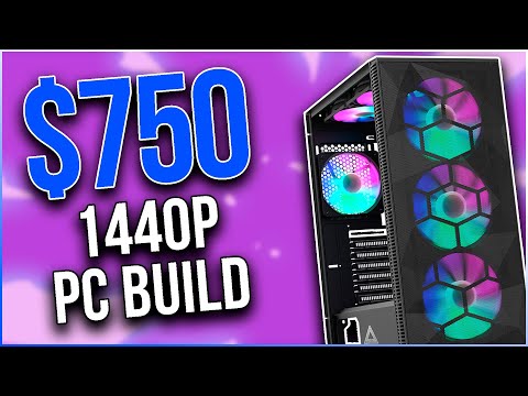 Best &quot;1440p Resolution&quot; Value $750 GAMING PC Build in 2023 🤯