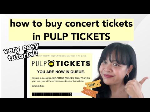 How to buy concert tickets in Pulp Tickets | Pulp Tickets Tutorial #concerts #ticketselling