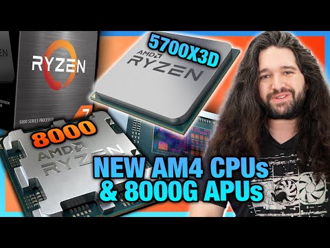 AMD&#039;s New Ryzen 7 5700X3D &amp; More AM4 CPUs, APU 8700G, 8600G, 8500G, &amp; 8300G Specs