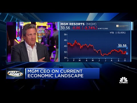 MGM Resorts CEO Bill Hornbuckle discusses current economic landscape