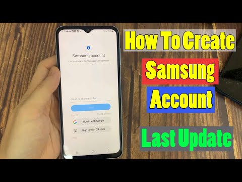 How To Create Samsung Account in Mobile 2024 | How To Make Samsung Account | Create Samsung ID