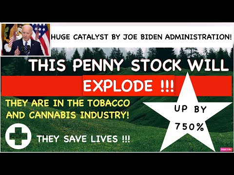 THIS PENNY STOCK WILL EXPLODE - BUY THIS NOW - GAME CHANGER CATALYST BY BIDEN - TOBACCO AND CANNABIS