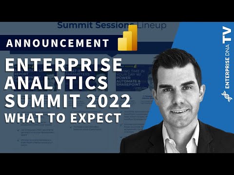 Enterprise Analytics Summit – FREE virtual training event from 22 Power BI Experts around the world!