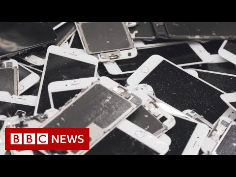 How a robot recycles our electronic waste – BBC News