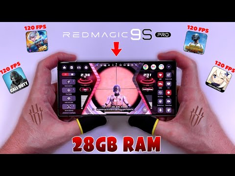 REDMAGIC 9S PRO has 28GB RAM 🥶 | UNBOXING + REVIEW (PUBGM / CODM / GENSHIN IMPACT / MLBB)