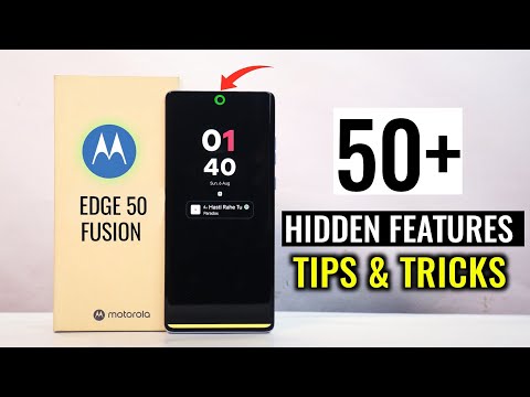 Moto Edge 50 Fusion - Top 25 Secret Features | Hello UI 🔥| Moto Edge 50 Fusion Tips &amp; Tricks 😍