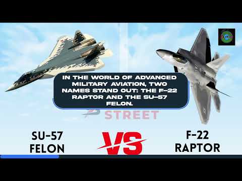 Skies Unleashed: F-22 Raptor vs. Su-57 Felon: Clash of Titans in Advanced Aerial Warfare!&quot;