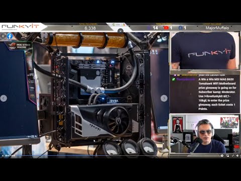 The Funky Kit Show LIVE Ep.239 - LIVE Prize Giveaway Special, ASUS TUF Gaming B650-PLUS WiFi