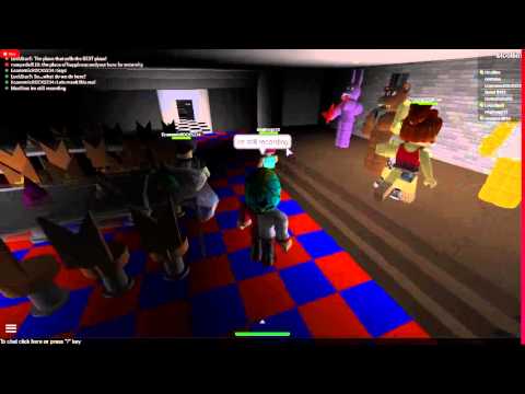 five nights at freddy in roblox!