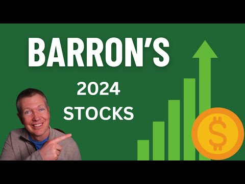 Barron&#039;s Top Stock Picks for 2024 \ $GOOGL $BABA and More!