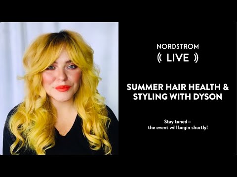 Summer Hair Health &amp; Styling with Dyson