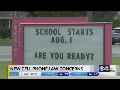 Parents raise concerns over new law prohibiting phones in schools