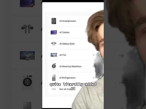 Samsung Offers the Most Useless Ai Products..
