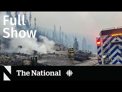 CBC News: The National | Jasper wildfire devastation