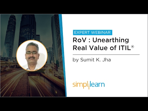 How Organizations Can Measure ITIL Initiatives - RoV vs RoI | Simplilearn Webinar