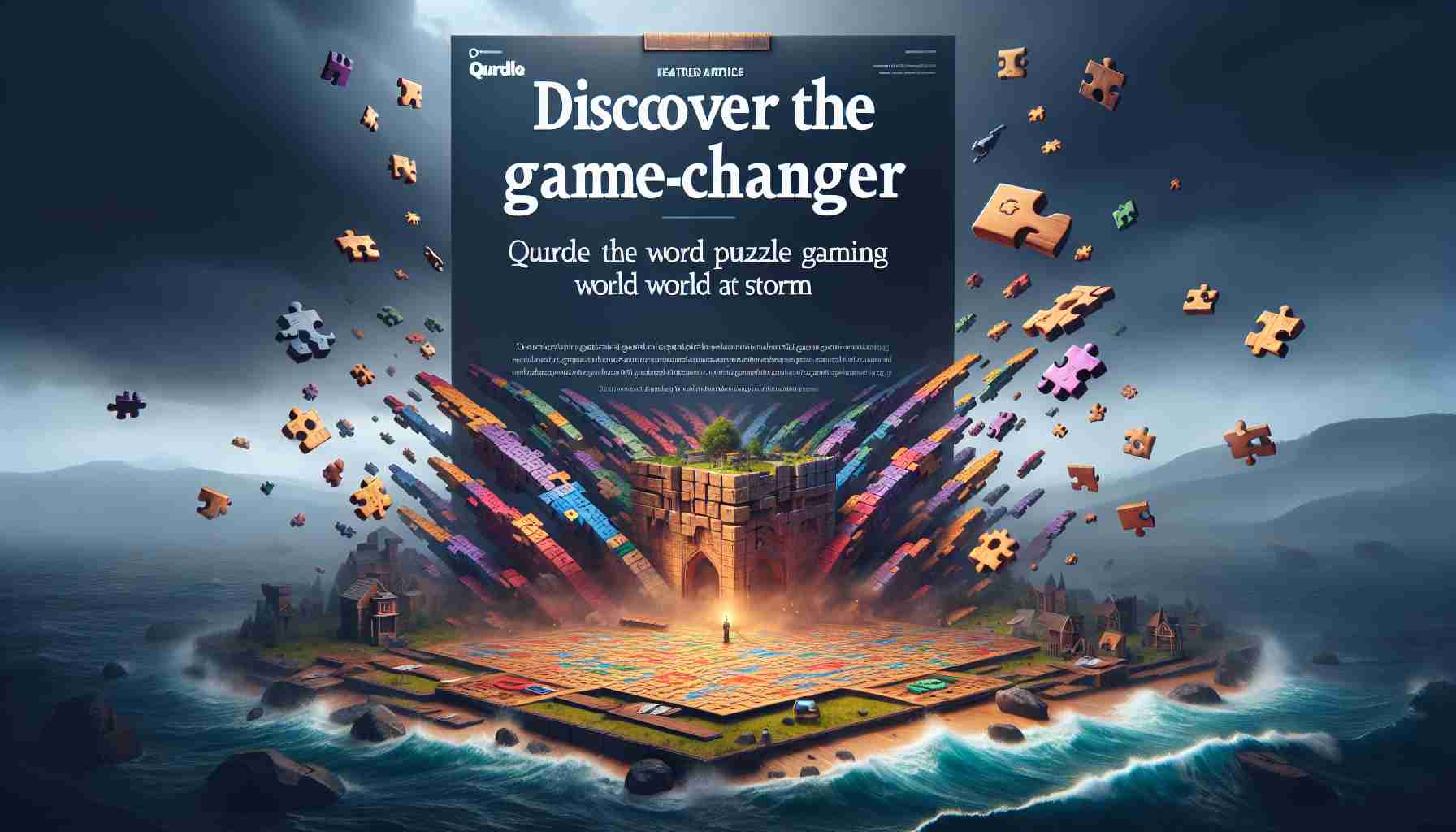 Discover the Game-Changer: Quordle Takes the Word Puzzle Gaming World by Storm