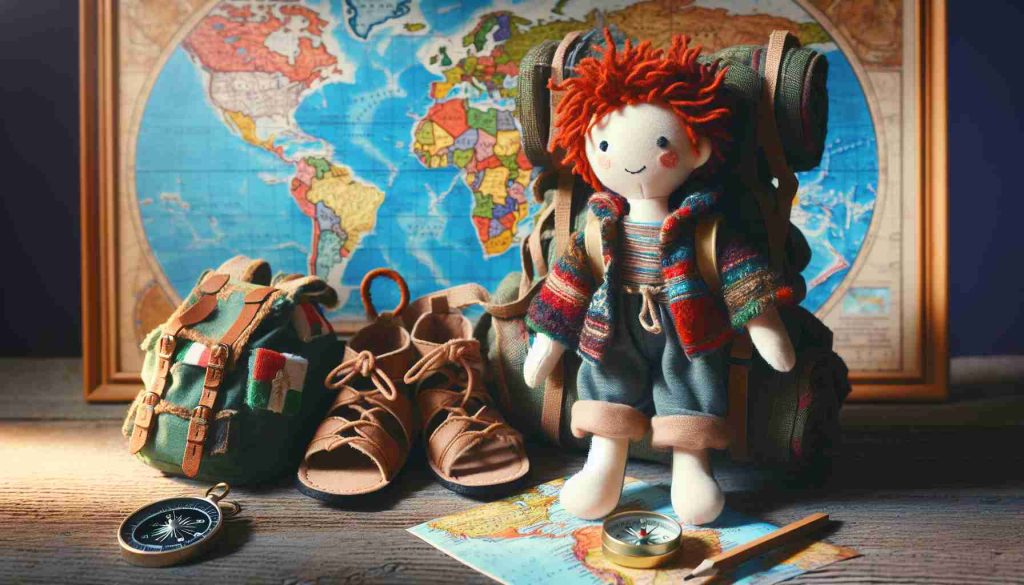 Seamus the Cloth Doll Embarks on a Global Adventure