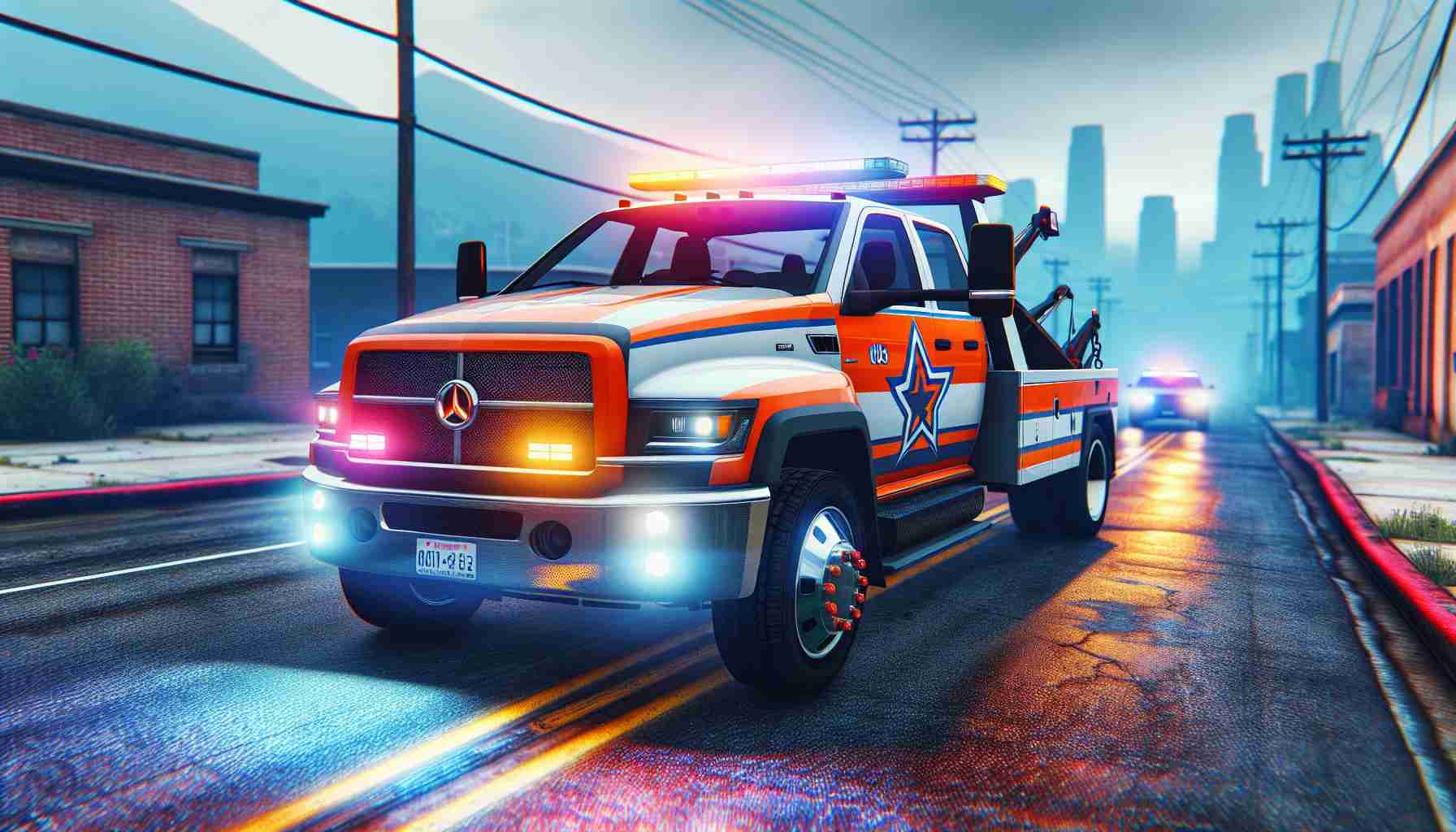 Tow Truck Service umożliwiające graczom GTA 5 Online walkę PvP bez udziału policji