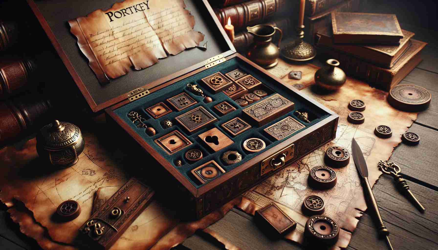 Historia Portkey Games